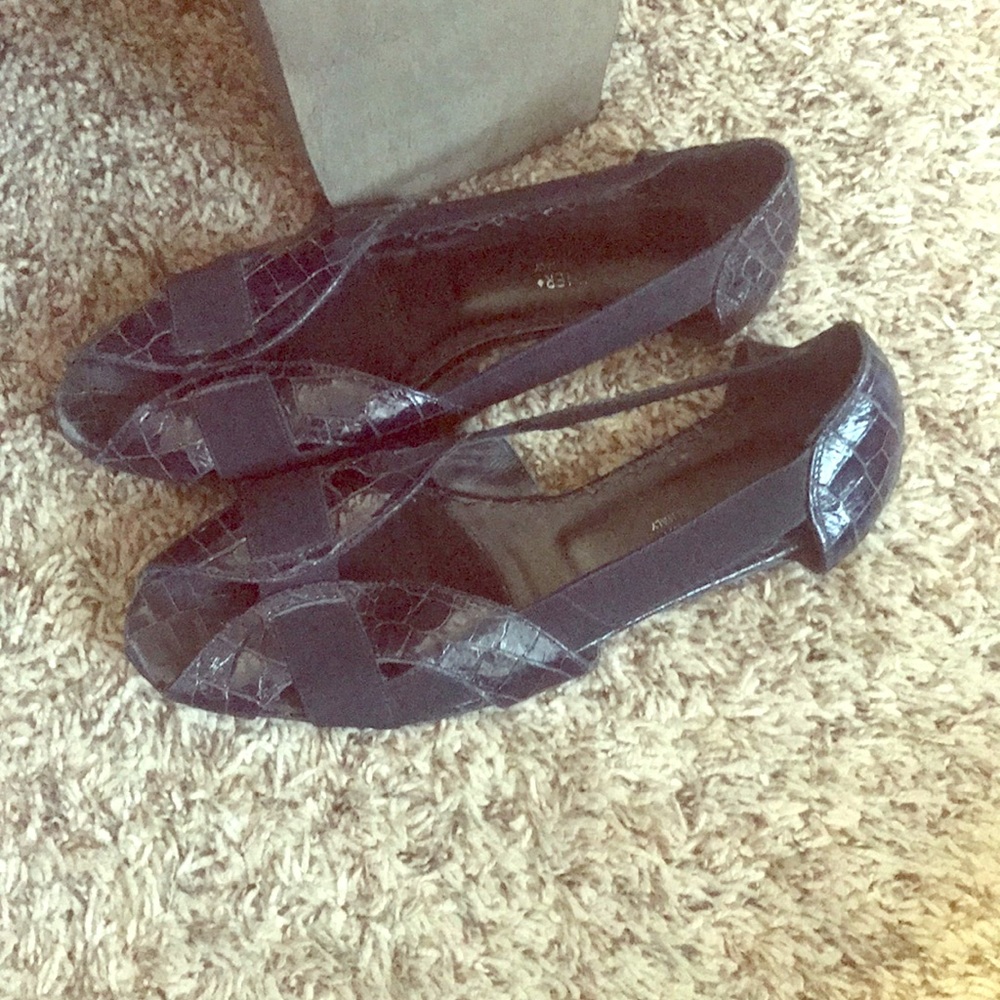 Blue Donald J Pliner Flats